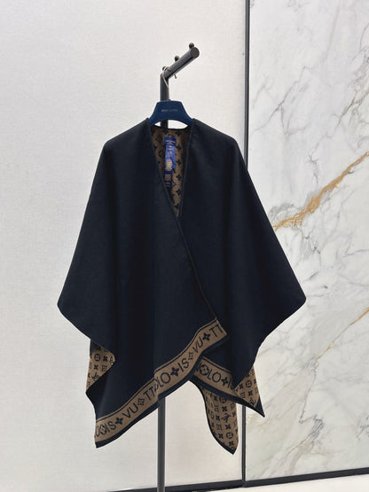 Louis NEW Wool shawl cape