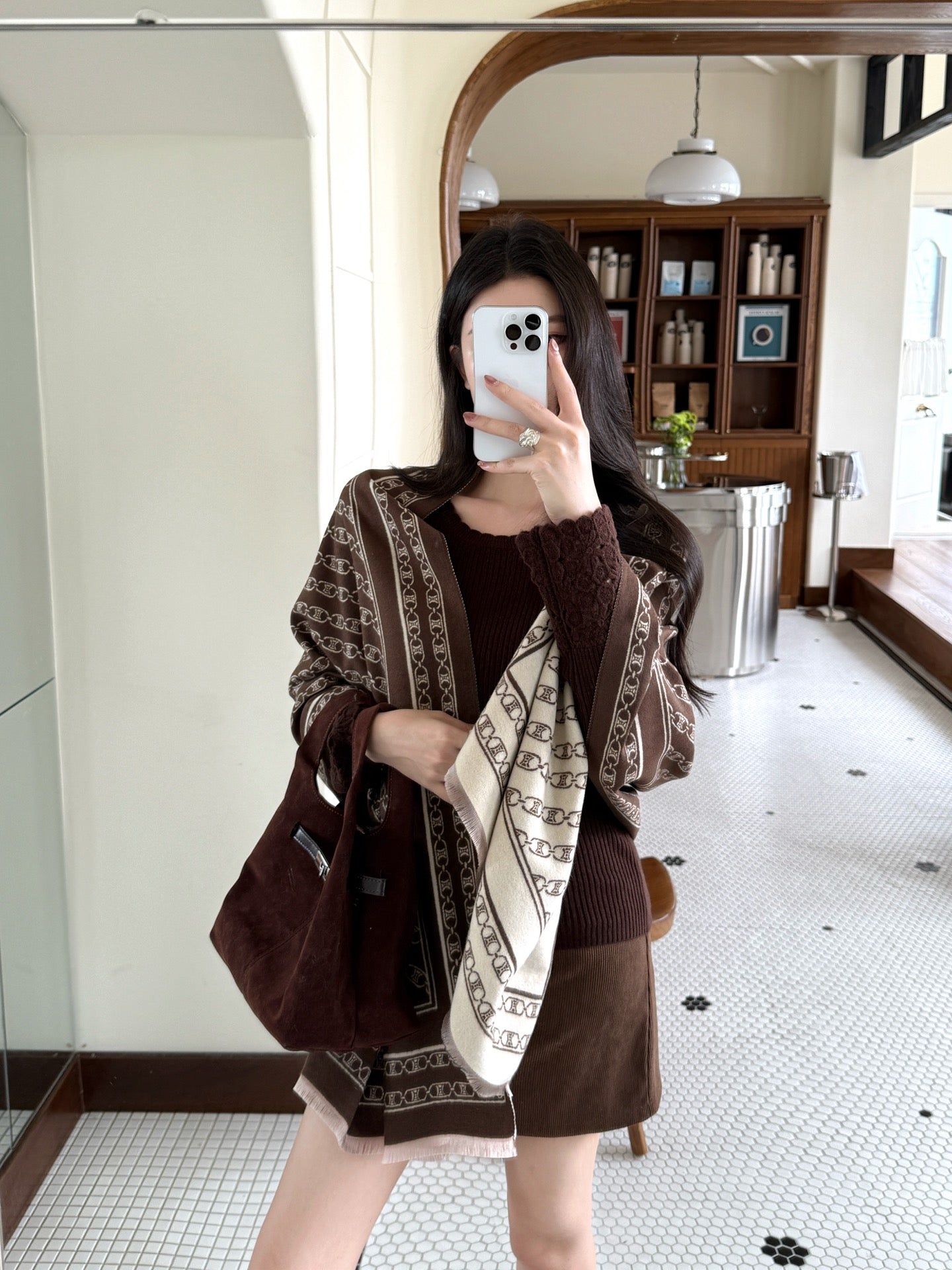 Ce1i NEW Knitted three-piece set