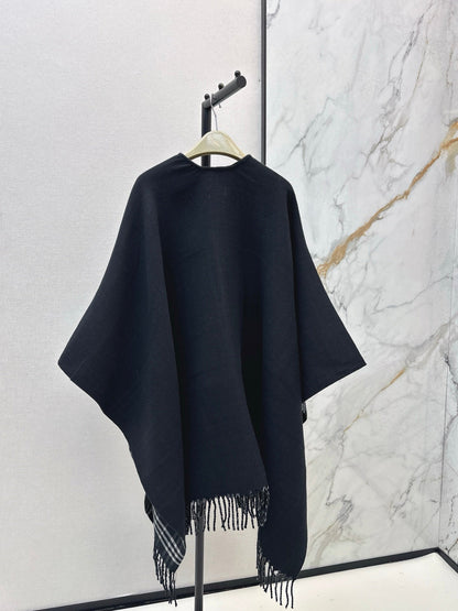 Bur NEW wool shawl cape