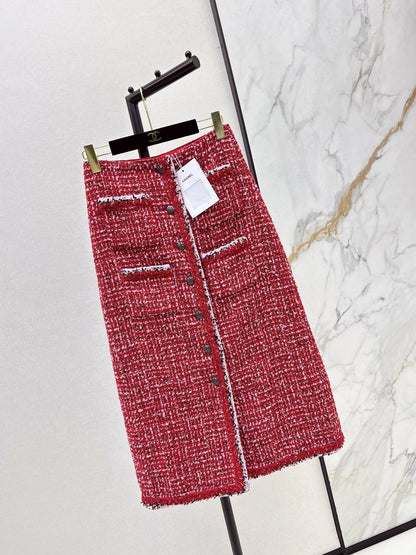 Chan NEW woven skirt