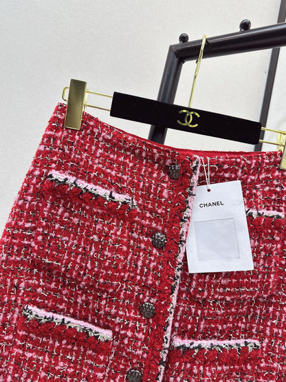 Chan NEW woven skirt