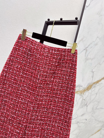 Chan NEW woven skirt