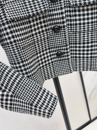 Sp NEW houndstooth coat