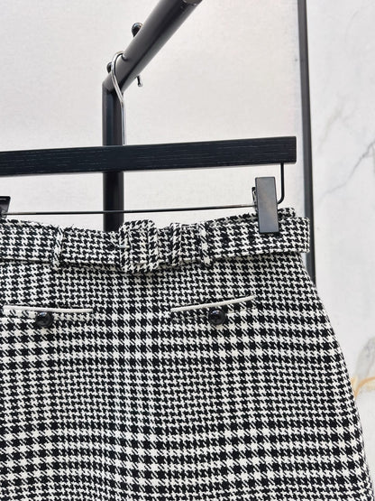 Sp NEW houndstooth culottes