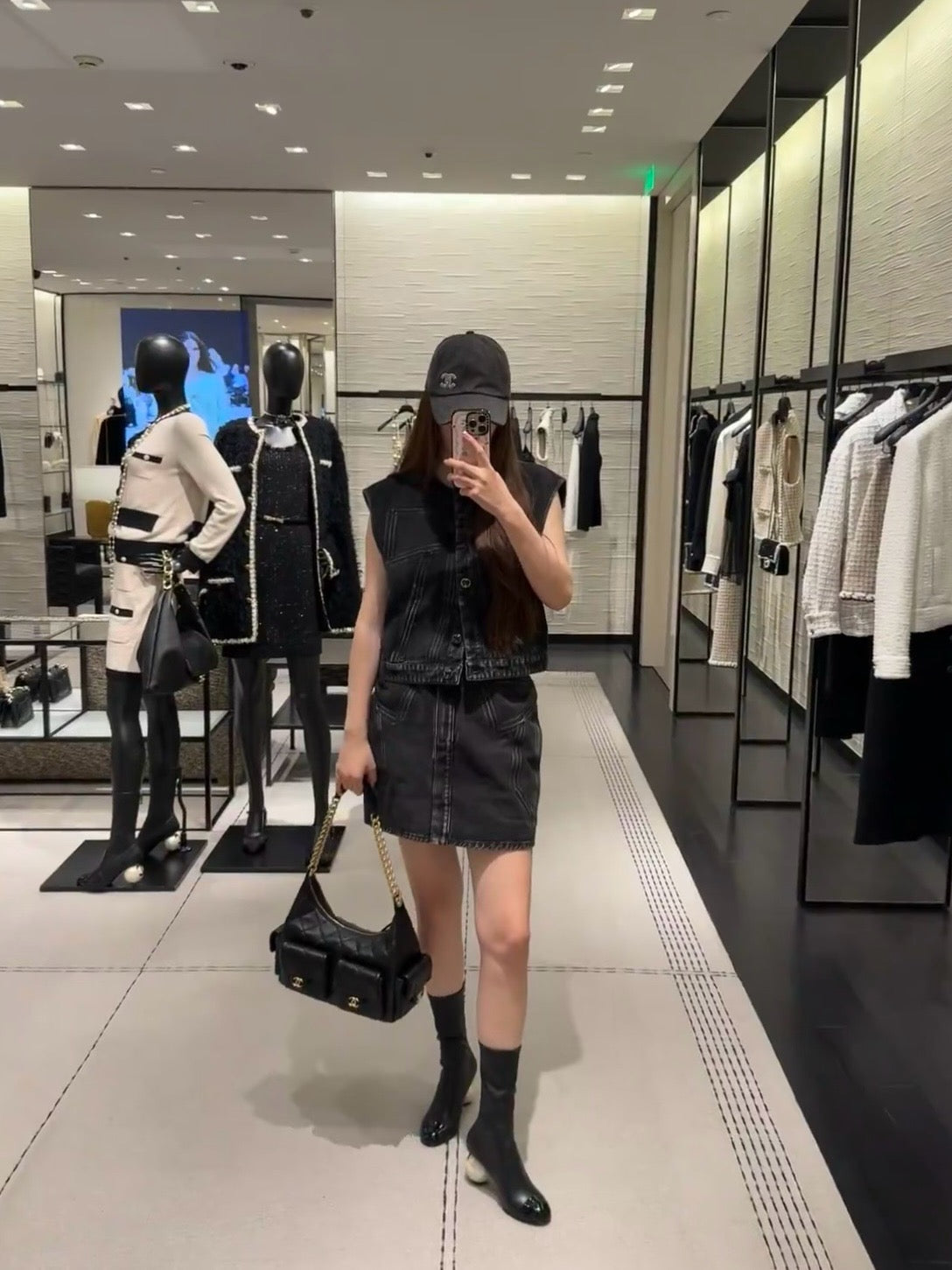 Chan NEW denim skirt