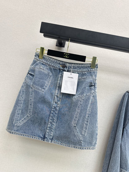 Chan NEW denim skirt