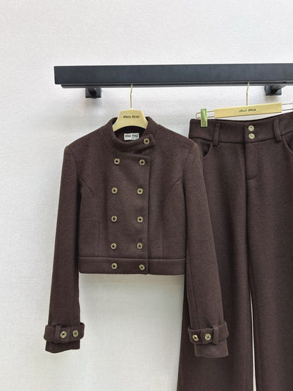 Miu NEW Jacket and pants suit