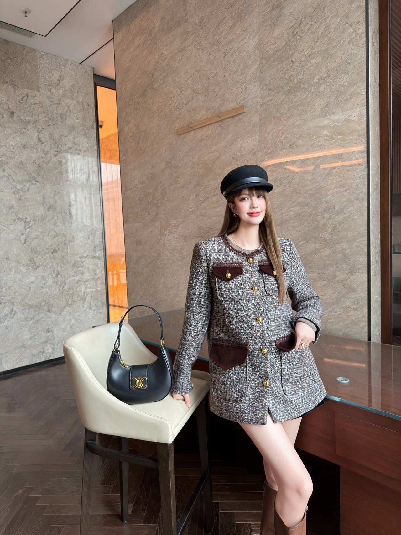 Ce1i NEW Suede jacket