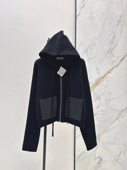 Loe NEW Zipper wool cardigan