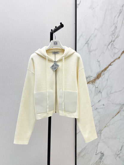Loe NEW Zipper wool cardigan