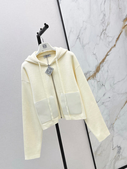 Loe NEW Zipper wool cardigan