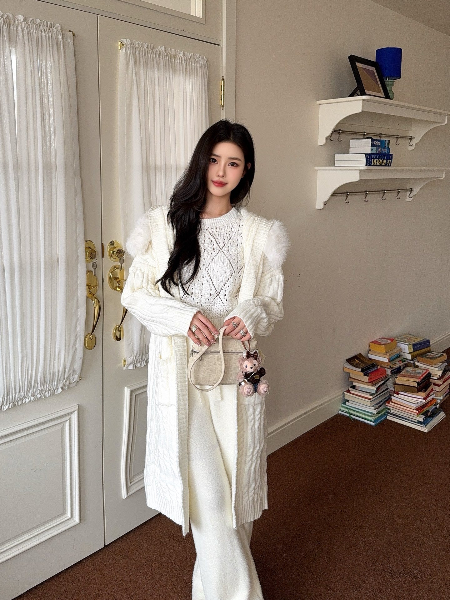 Fend NEW Knitted long coat