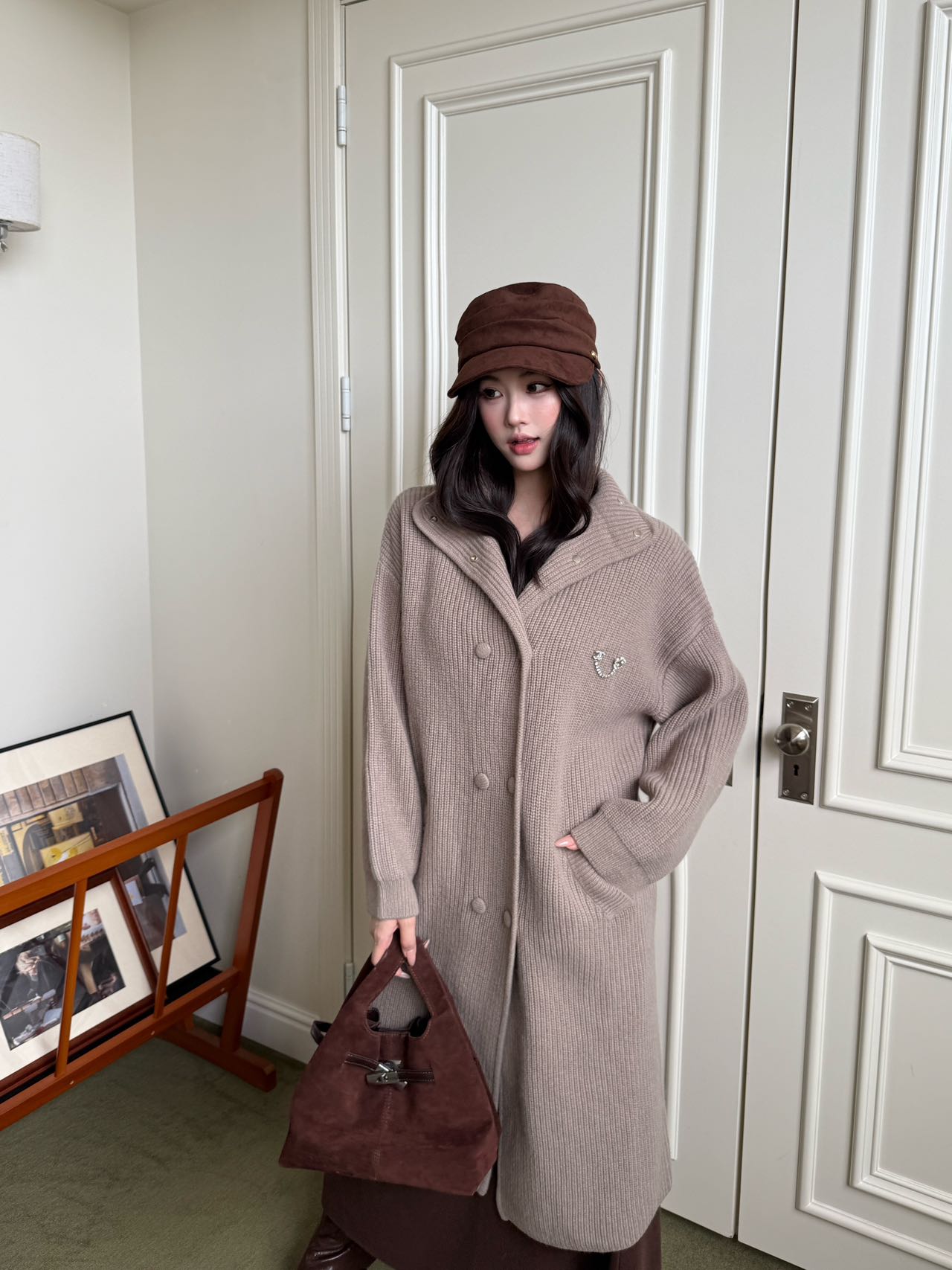 Chan NEW knitted overcoats