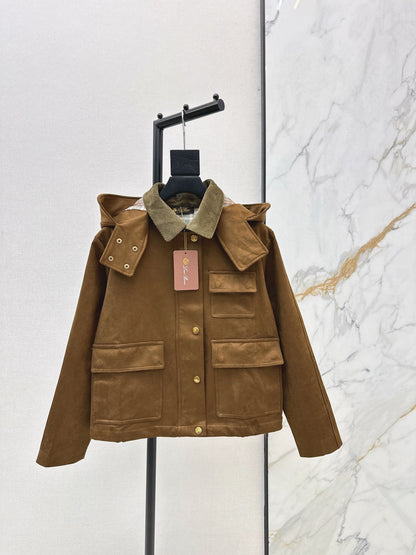 Loro NEW Hooded trench coat