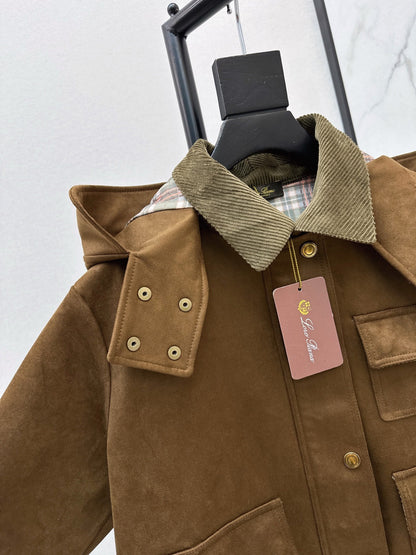 Loro NEW Hooded trench coat