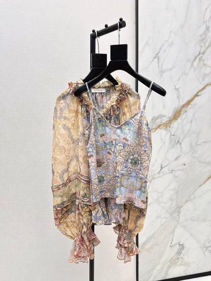 Zimm NEW Printed silk shirt
