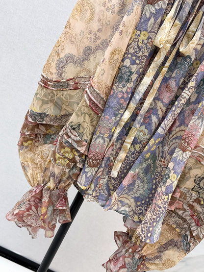 Zimm NEW Printed silk shirt