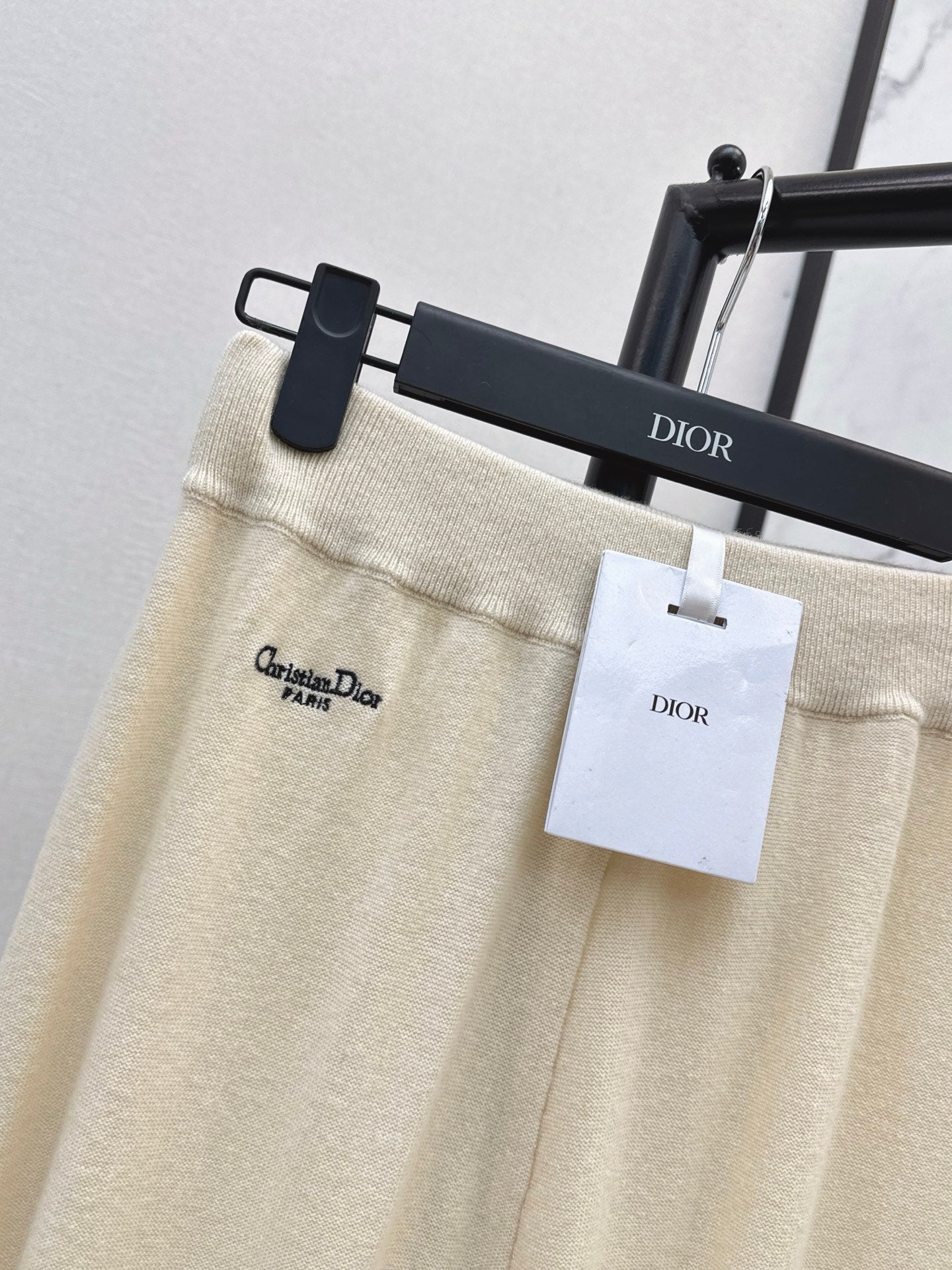 CD NEW Cashmere wide-leg pants