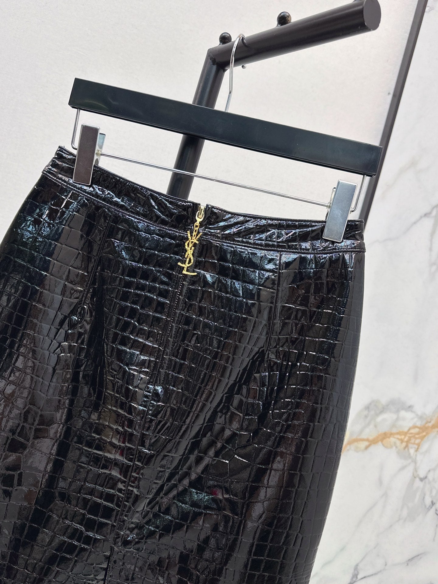 Sanit NEW Lambskin skirt