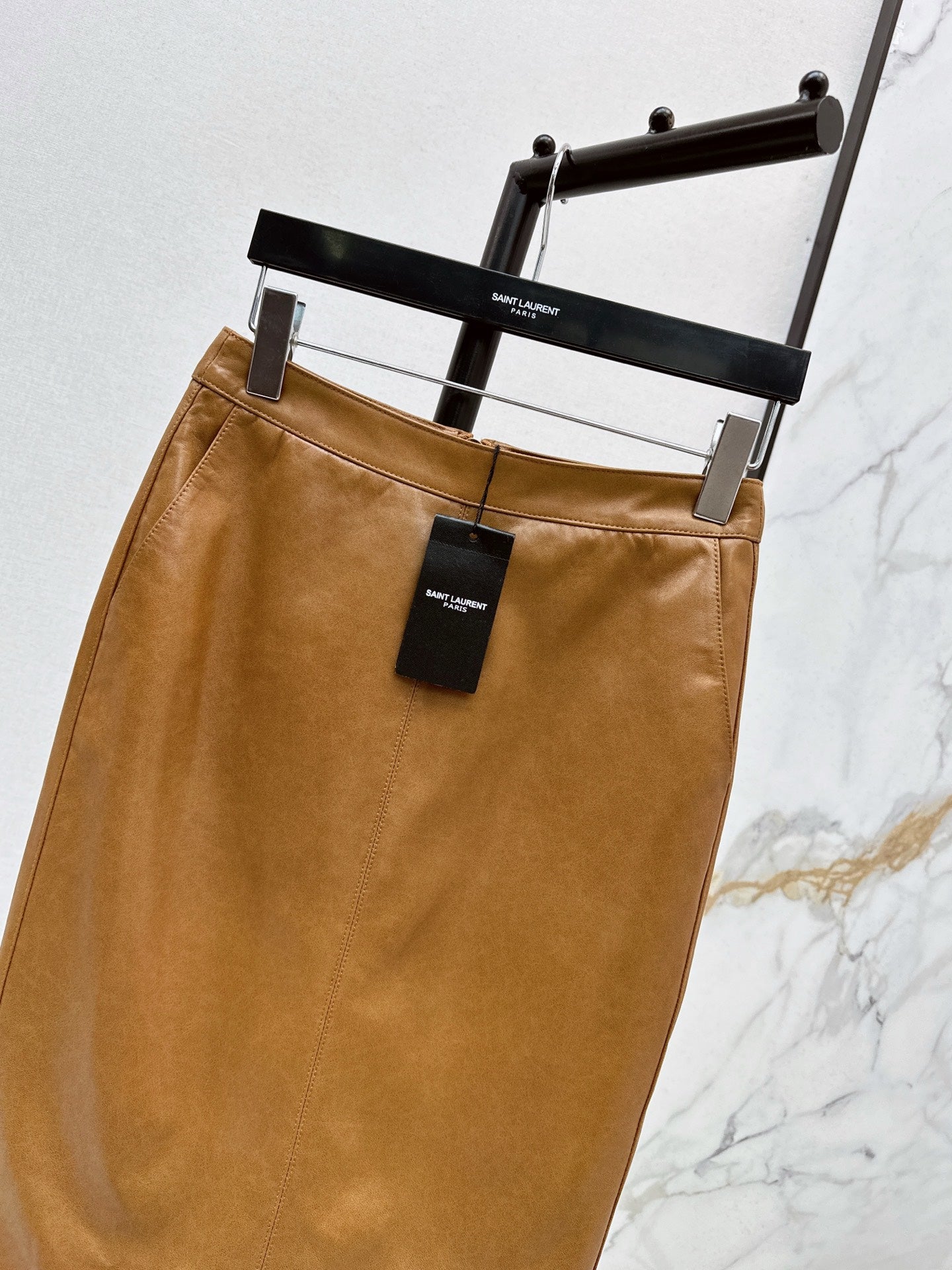 Sanit NEW Lambskin skirt