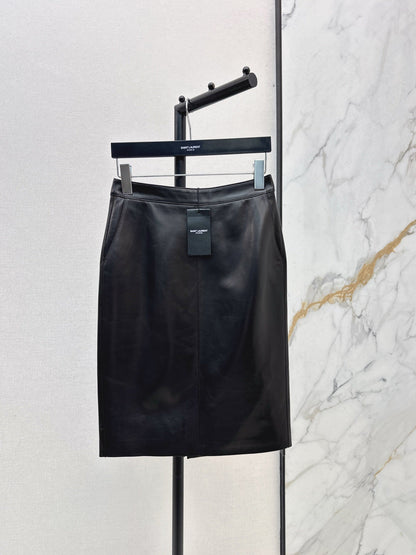 Sanit NEW Lambskin skirt