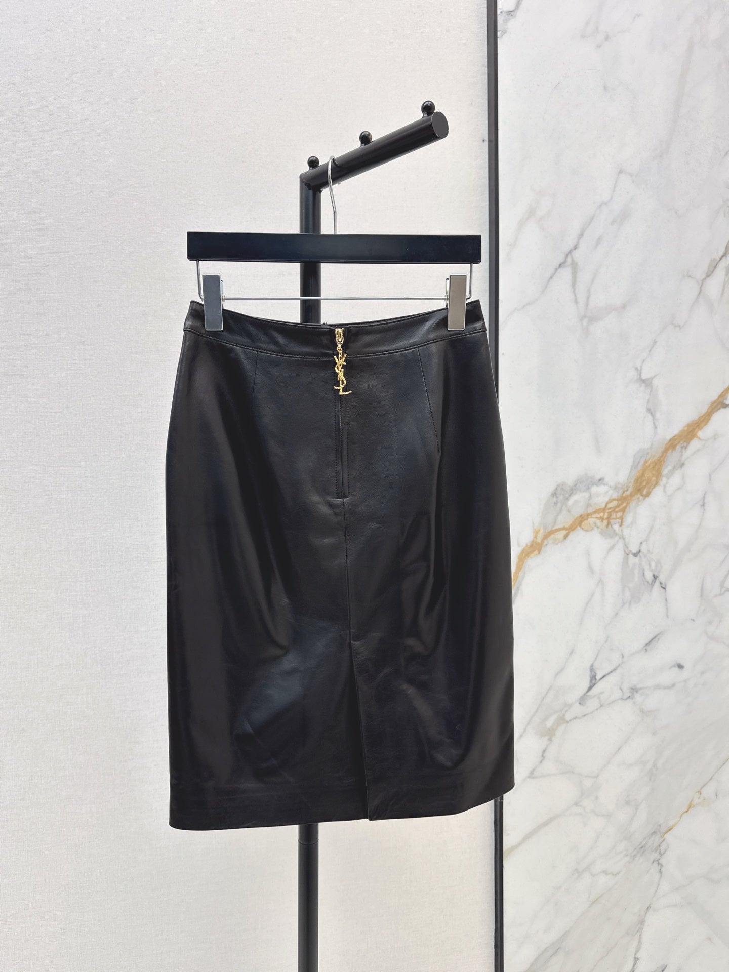 Sanit NEW Lambskin skirt