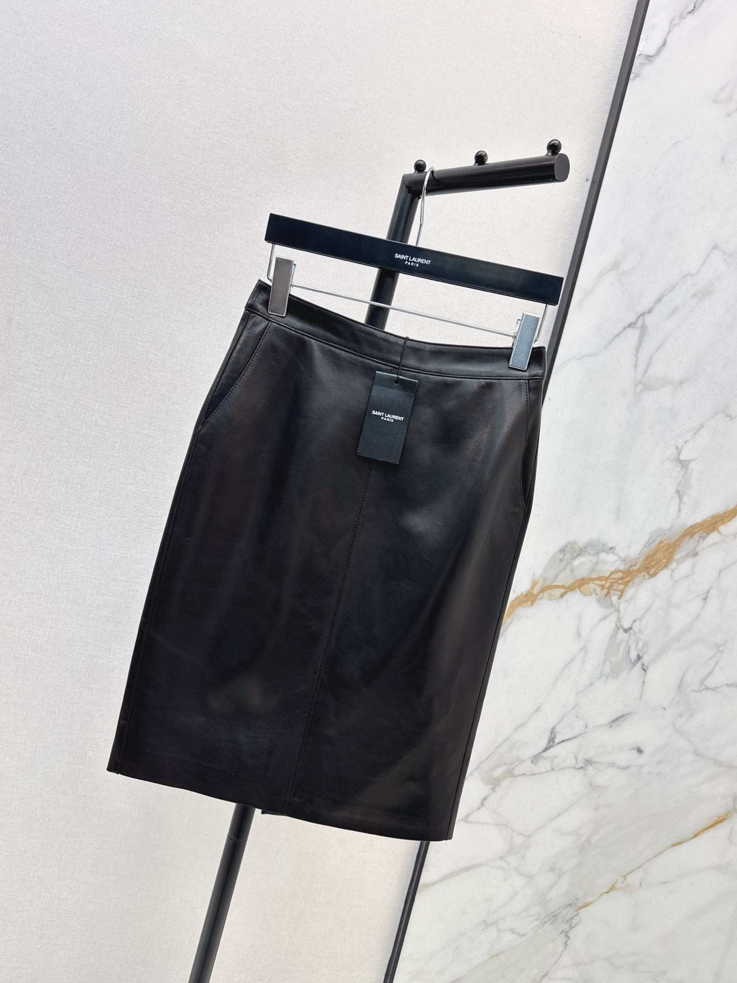 Sanit NEW Lambskin skirt