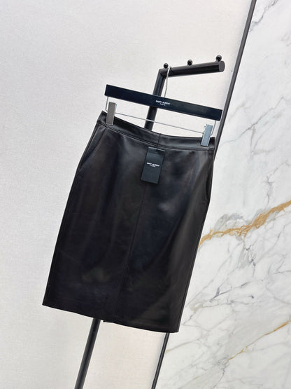 Sanit NEW Lambskin skirt