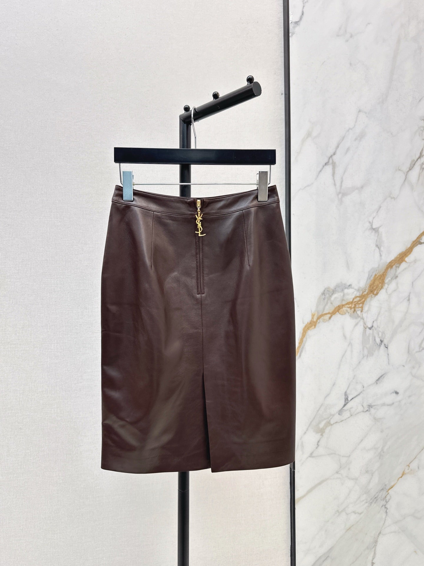 Sanit NEW Lambskin skirt