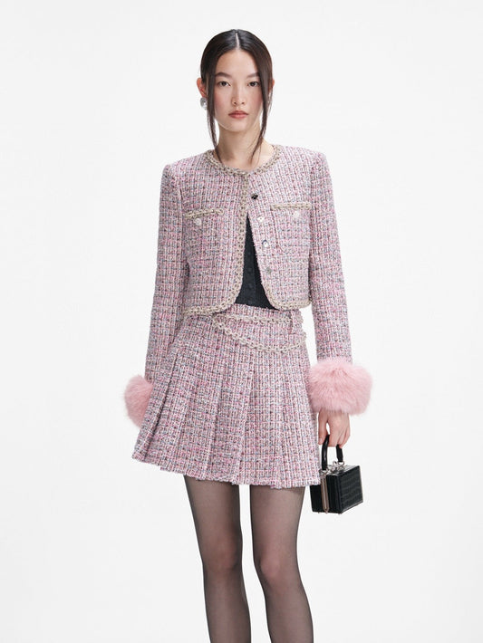 Sp NEW Pleated Mini Skirt