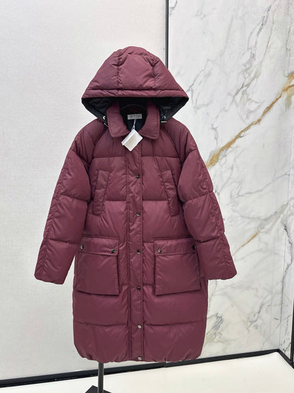 Brune NEW Hooded down jacket