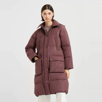 Brune NEW Hooded down jacket