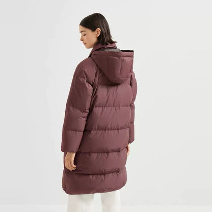 Brune NEW Hooded down jacket