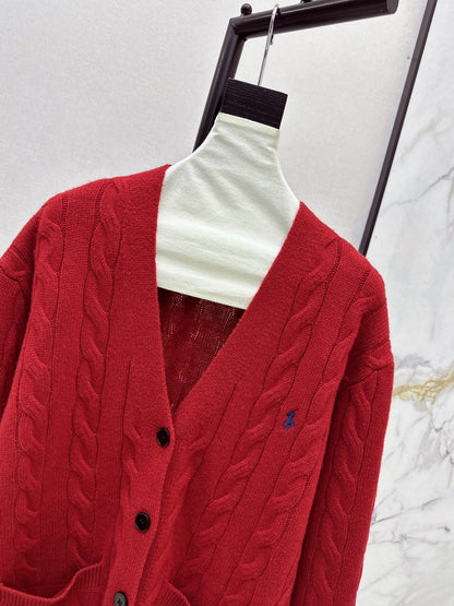 Ral NEW Loose V-neck cardigan