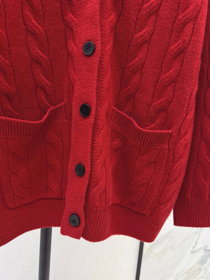 Ral NEW Loose V-neck cardigan