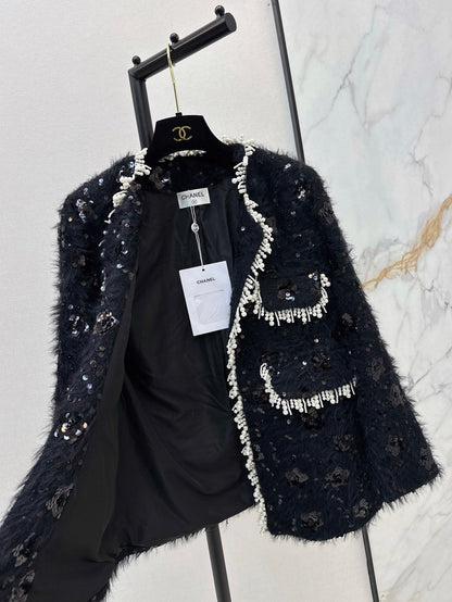 chan NEW woven jacket