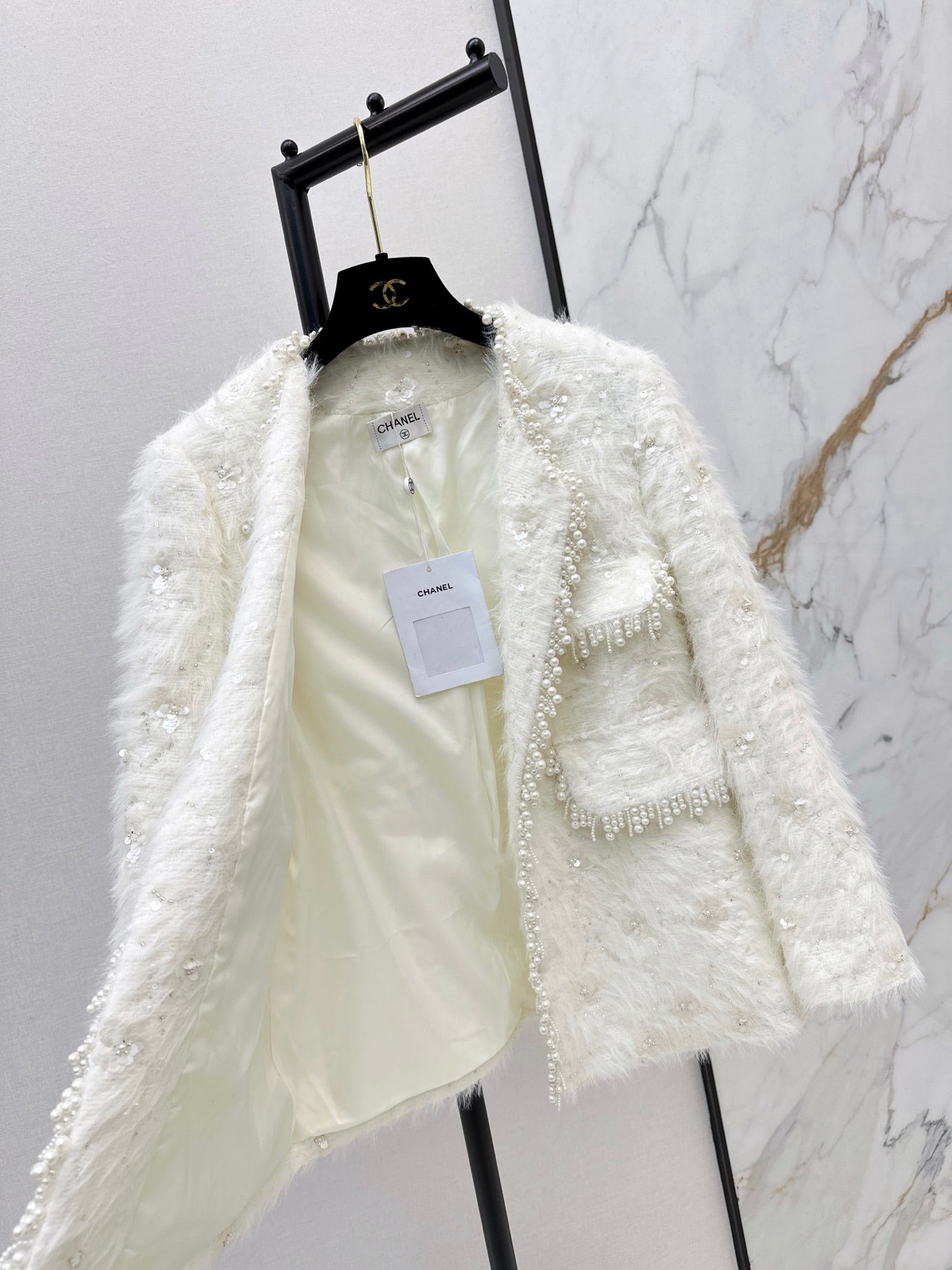 chan NEW woven jacket