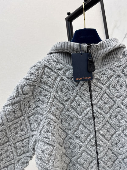 Louis NEW wool hooded jacket