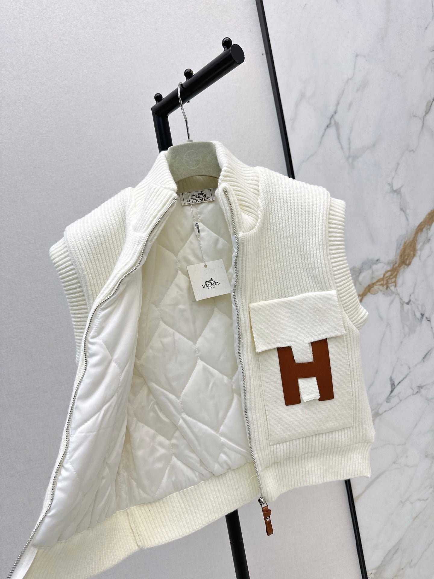 Herm NEW wool knitted vest