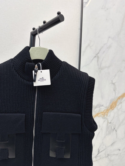 Herm NEW wool knitted vest