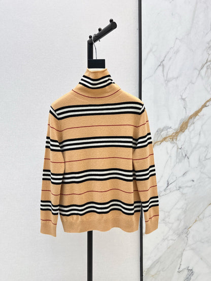 Bur NEW Striped turtleneck base layer