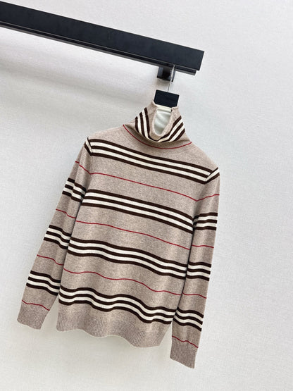 Bur NEW Striped turtleneck base layer