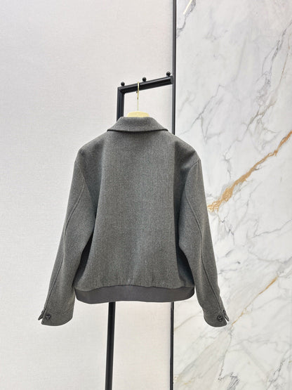 Miu NEW Letter Embroidered Jacket