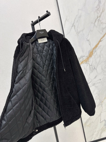 Ce1i NEW Hooded fleece jacket