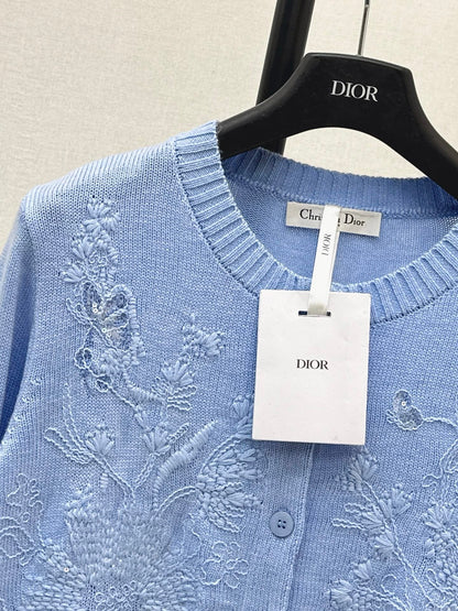 CD NEW crew neck cardigan