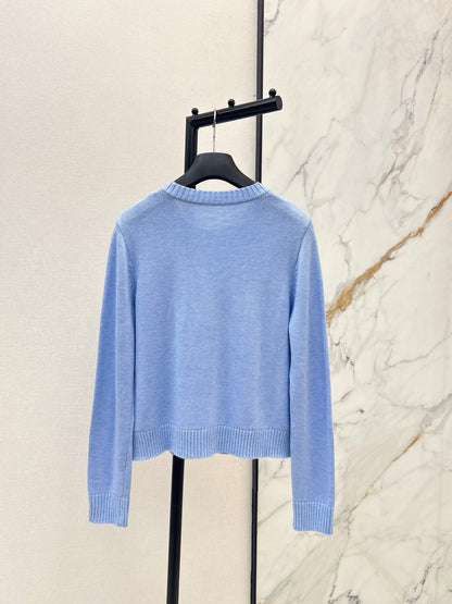 CD NEW crew neck cardigan