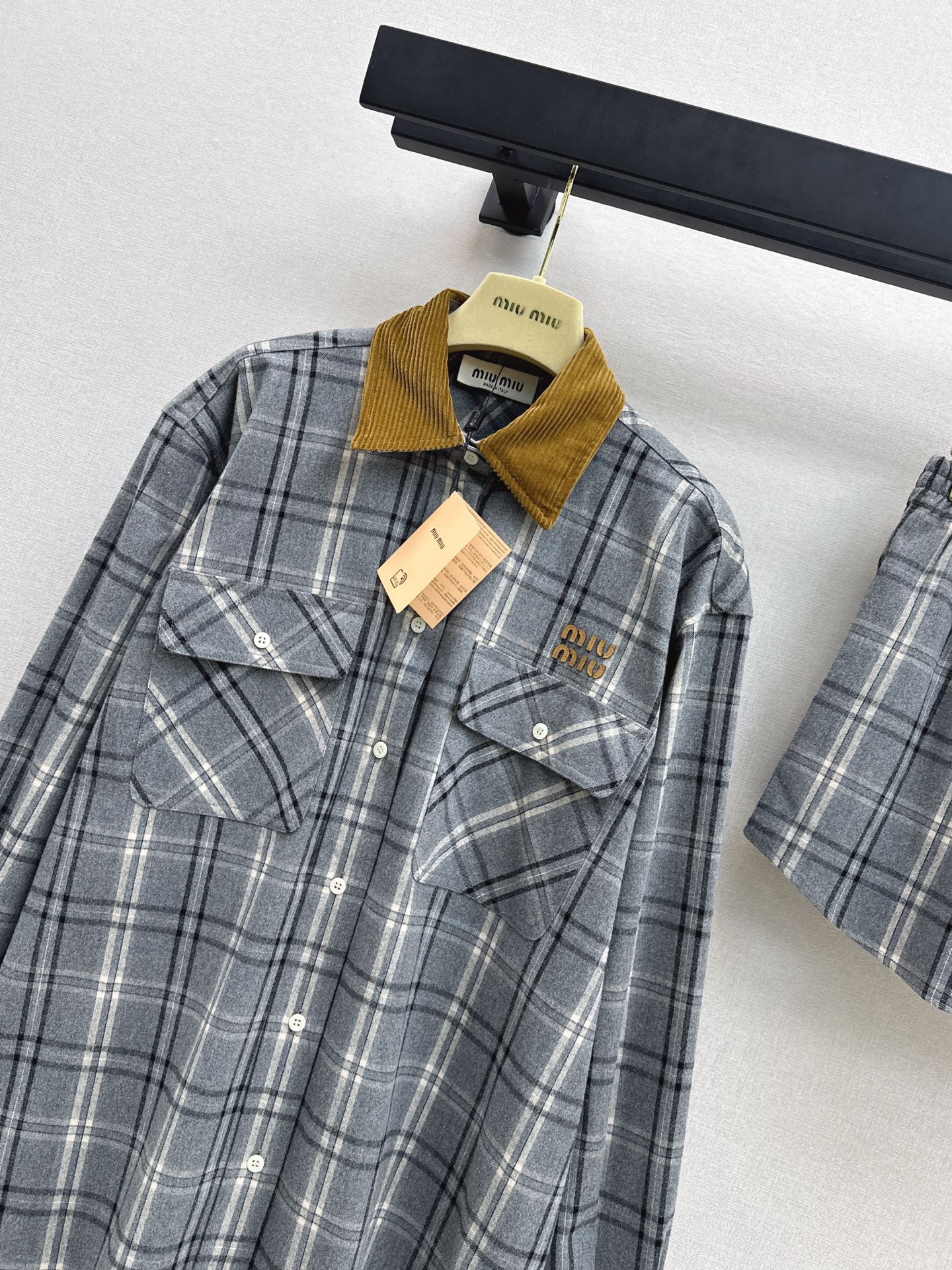 CD NEW plaid shirt