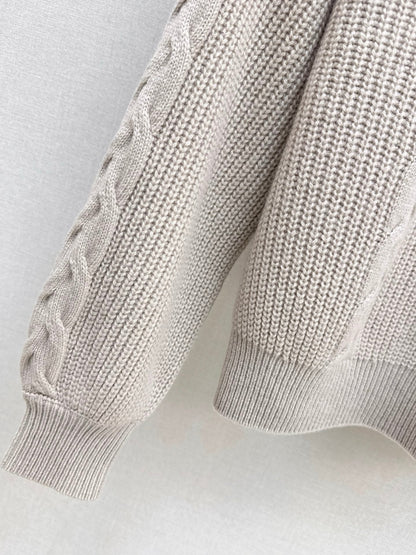 Max NEW Knitted Faux Two-Piece Sweater