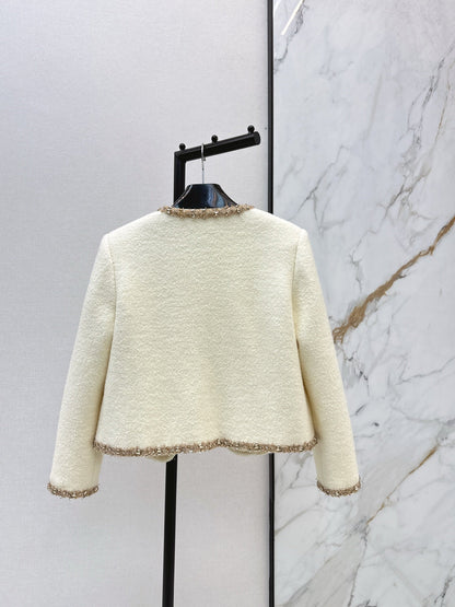 Ce1i NEW Beaded woven jacket