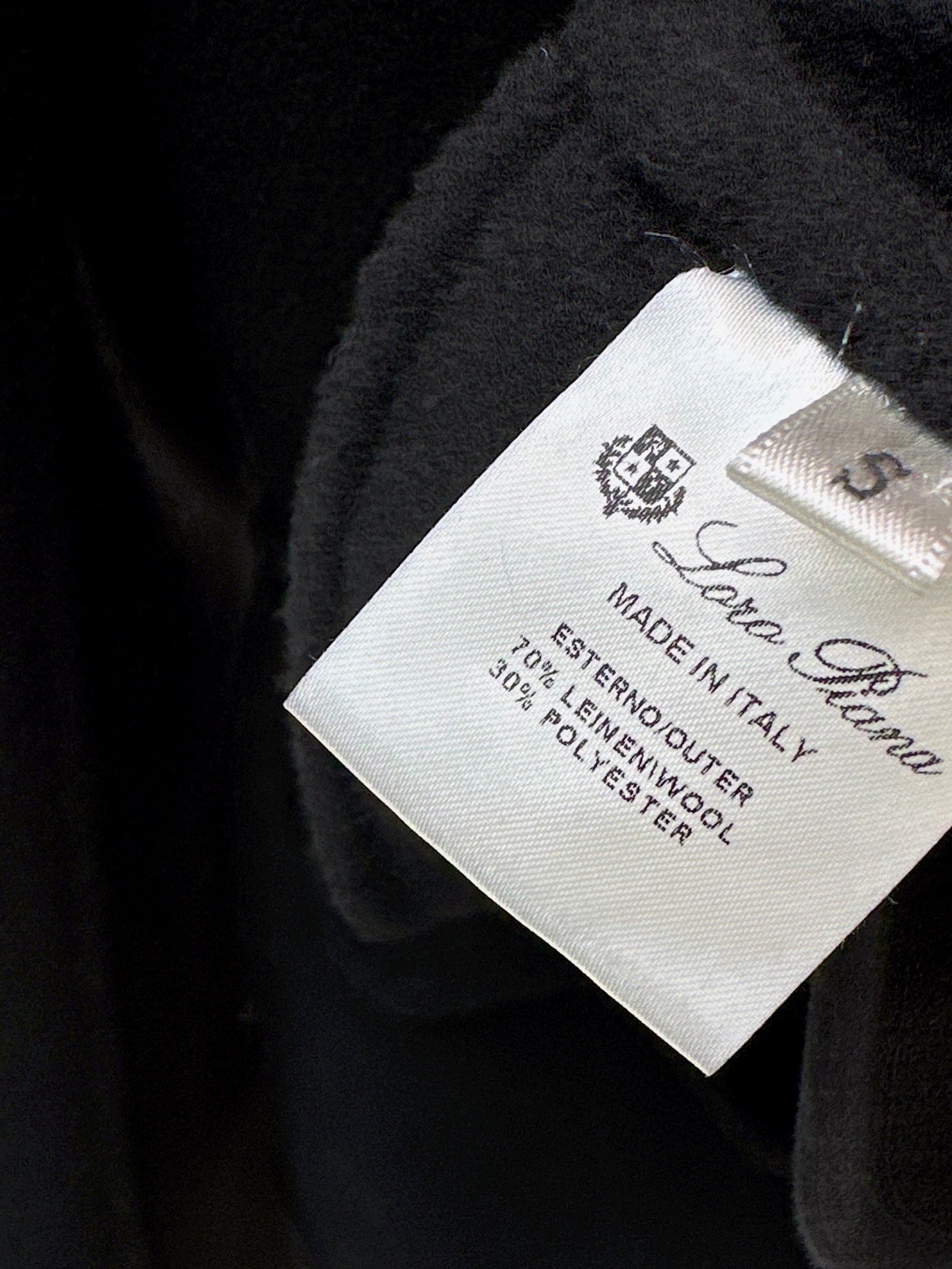 Loro NEW Double-faced wool cape coat